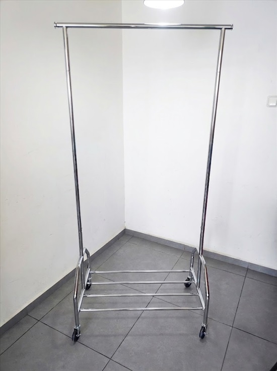 תמונה 1 ,סטנד בגדים נייד מנירוסטה למכירה בחיפה ציוד לעסקים  אחר