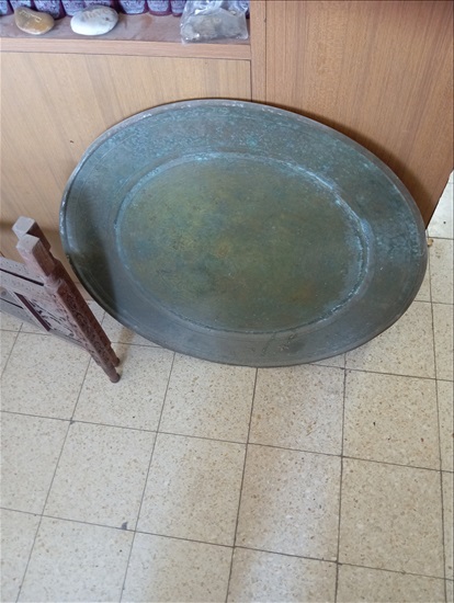 תמונה 7 ,שולחן מגש מרוקאי וינטג' עם מגש למכירה בחיפה אספנות  ענתיקות