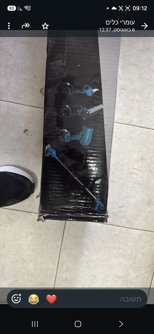 תמונה 5 ,סטים נטענים לעבודה שקטה  למכירה במאור כלי עבודה  כלי גינון