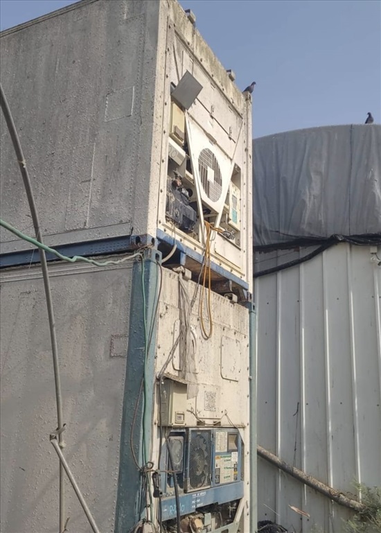 תמונה 3 ,2 מכולות קירור  והקפאה  למכירה בגני טל  ציוד לתעשייה  מכולות