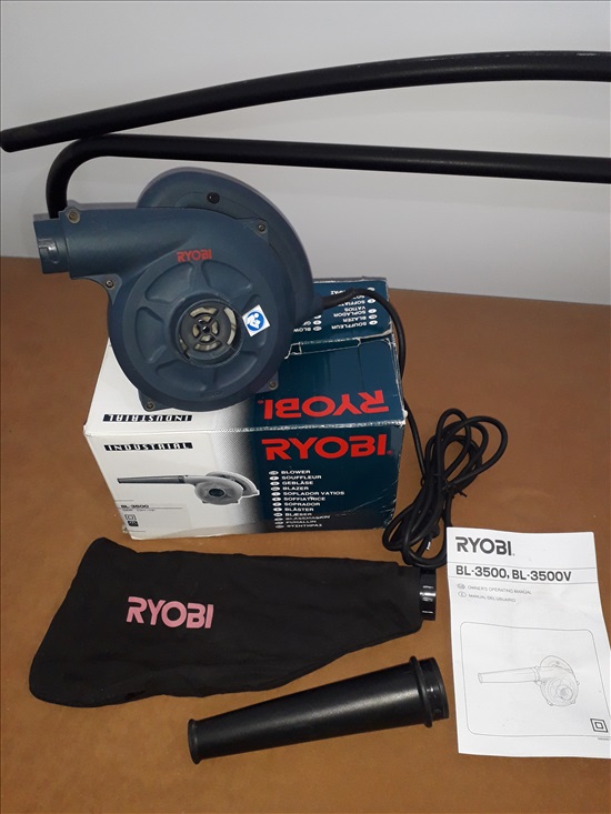 תמונה 7 ,מפוח/שואב חשמלי Ryobi BL-3500 למכירה בנתניה כלי עבודה  אחר