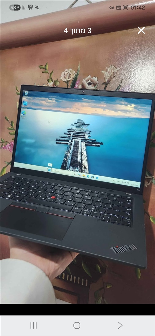 תמונה 1 ,T14 GEN 3 THINKPAD  למכירה בבני ברק מחשבים וציוד נלווה  מחשב נייד