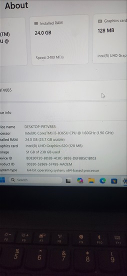 תמונה 3 ,T490 i5 ThinkPad  למכירה בבני ברק מחשבים וציוד נלווה  מחשב נייד