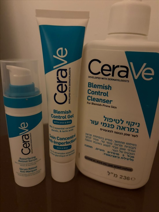 תמונה 1 ,3 מוצרים של Cerave במחיר זוללל למכירה במודיעין-מכבים-רעות קוסמטיקה וטיפוח  טיפוח