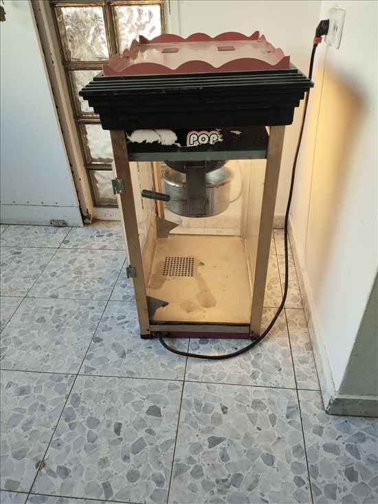 תמונה 2 ,מכונת פופקורן  למכירה בפתחיה ציוד לעסקים  מכונת מזון