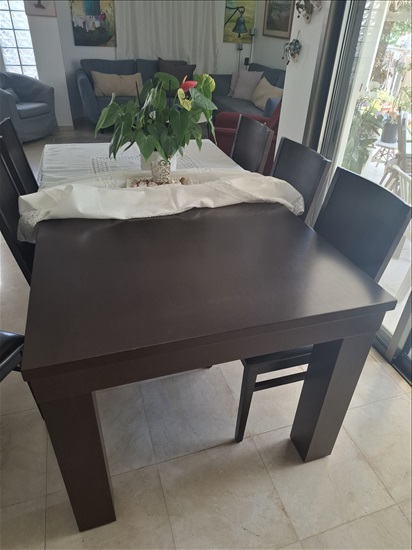 תמונה 2 ,שולחן פינת אוכל + 6 כסאות זאגה למכירה ביהוד-מונוסון ריהוט  פינת אוכל