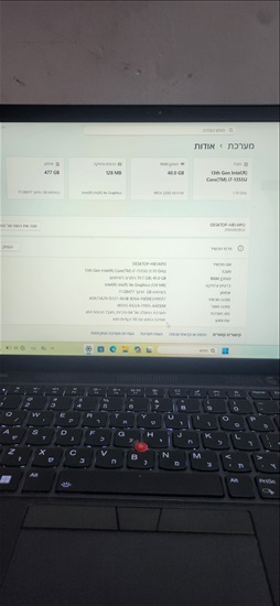 תמונה 2 ,THINKPAD T14 GEN 4 מסך מגע למכירה בבני ברק מחשבים וציוד נלווה  מחשב נייד