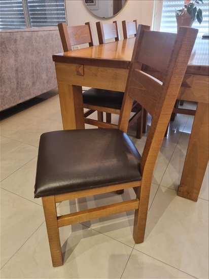 תמונה 3 ,שולחן פינת אוכל ו-6 כסאות למכירה במבשרת ציון ריהוט  פינת אוכל