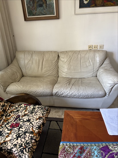 תמונה 2 ,ספת עור של נטוצ״י ללא תשלום למכירה בתל אביב ריהוט  ספות