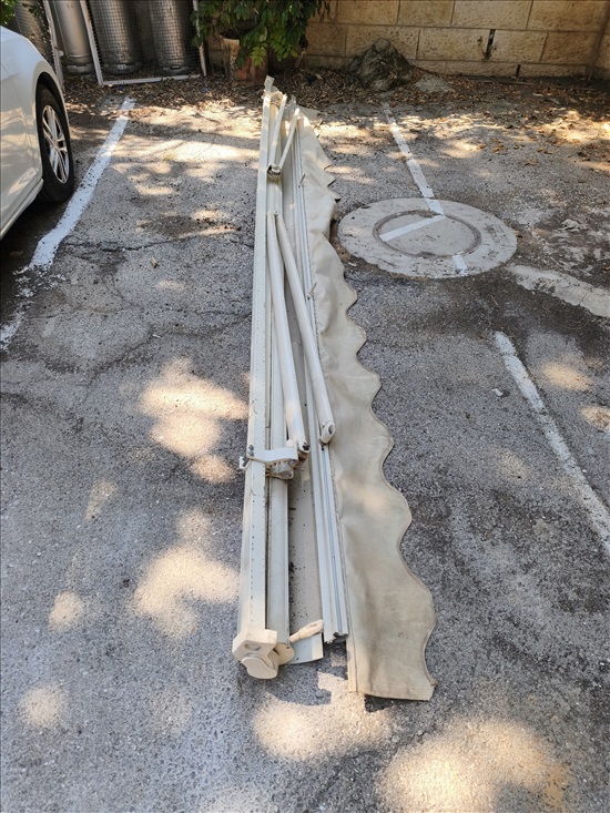 תמונה 1 ,סוכך זרועות אלומיניום לא חדש למכירה בירושלים לגינה  סוכות