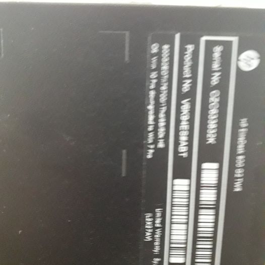 תמונה 7 ,I7 HP Intel® Core WIN 11  למכירה בתל אביב יפו מחשבים וציוד נלווה  מחשב