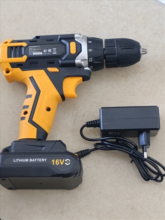 תמונה 3 ,מברגה נטענת 16v  DEKO למכירה בהרצליה כלי עבודה  כלי עבודה