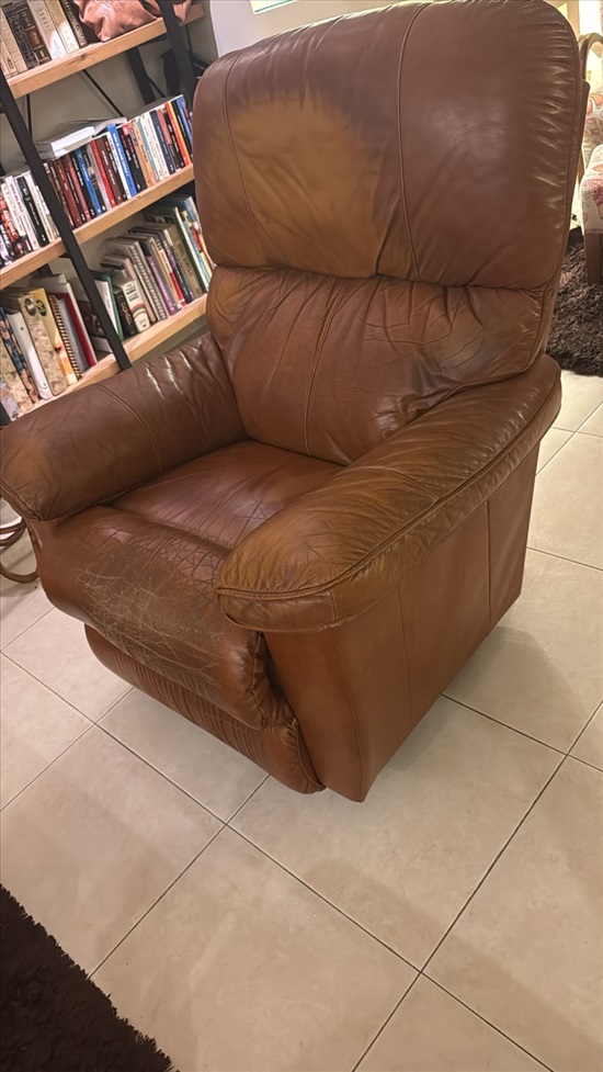 תמונה 1 ,כורסת טלווזיה מעור  למכירה באשקלון ריהוט  כורסאות טלוויזיה