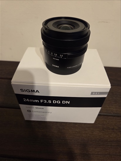תמונה 1 ,SIGMA 24MM F3.5 DG DN למכירה בהרצליה צילום  עדשות
