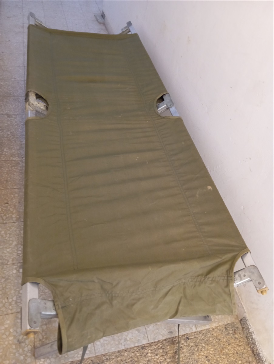 תמונה 1, מיטת שדה מתקפלת סגנון צבאי למכירה בחיפה | ריהוט  מיטות