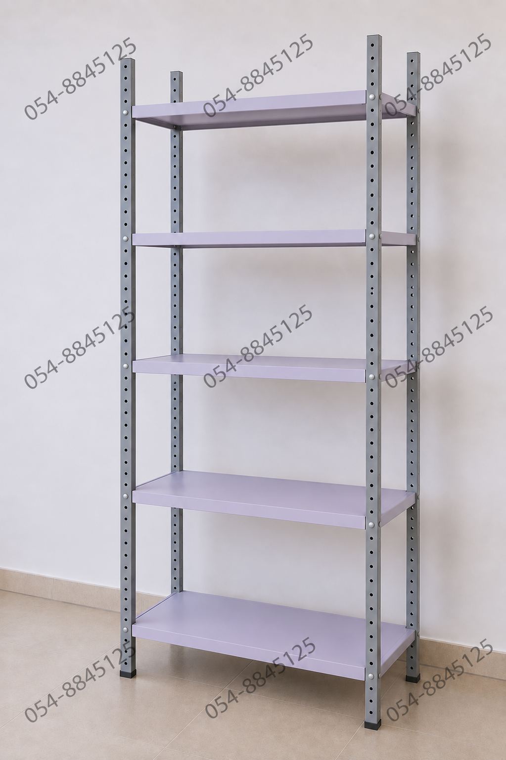 תמונה 1, 5 מדפי מתכת 40x90 עם 4 עמודים למכירה בהוד השרון | ריהוט  מדפים