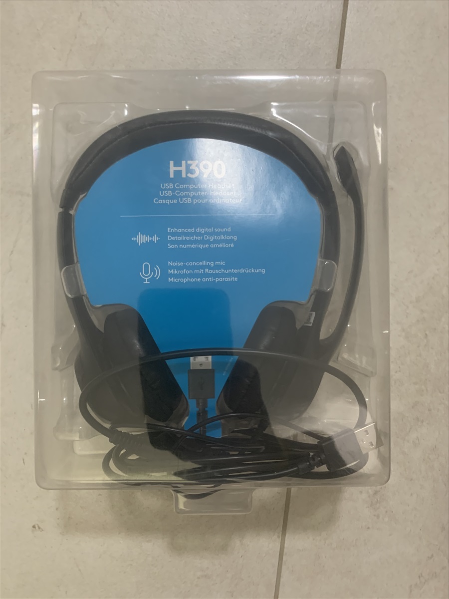 תמונה 1, אוזניות USB Logitech H390 למכירה בכפר סבא | מחשבים וציוד נלווה שונות