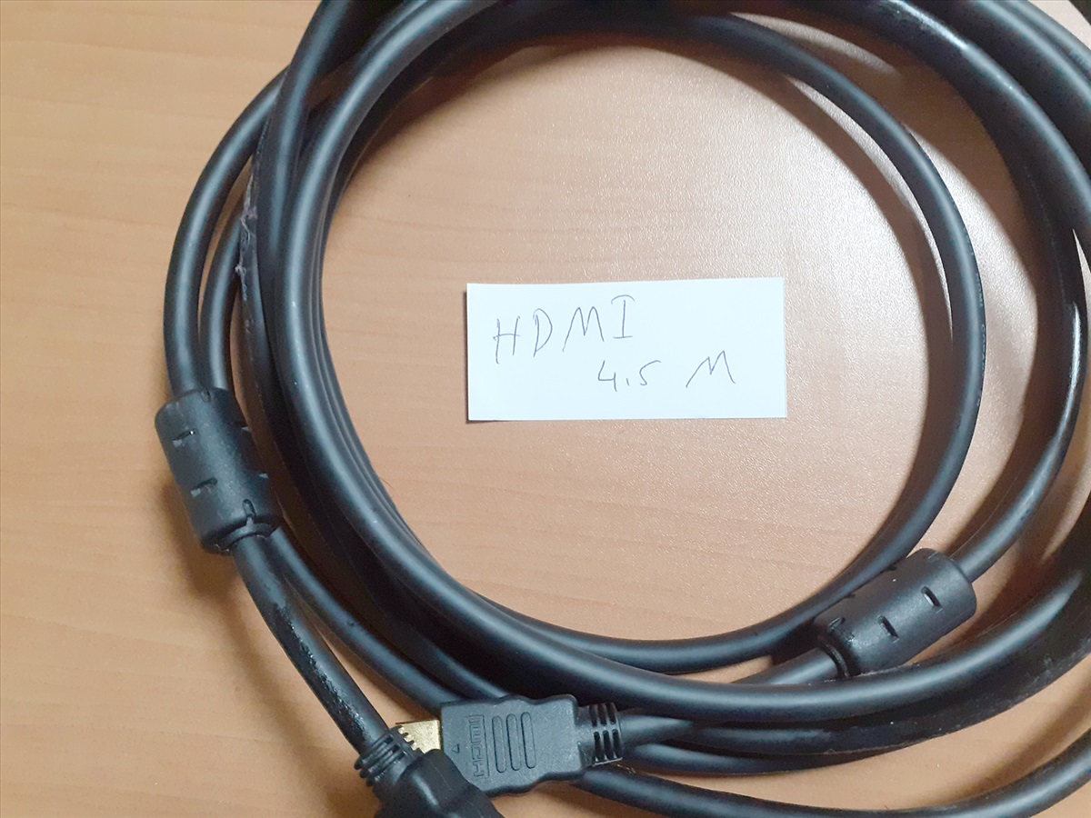 תמונה 1, כבל HDMI איכותי 4.5 מטרים למכירה בעכו | מחשבים וציוד נלווה כבלים