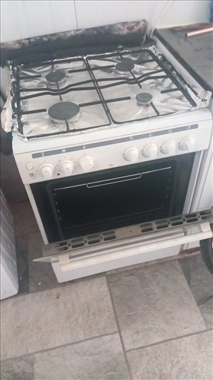 תנור אפיה+כיריים גז BELERS 