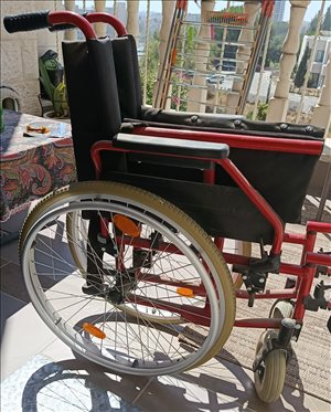 ציוד סיעודי/רפואי - Adult aluminium wheelchair <br... 