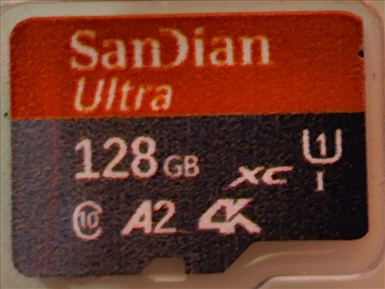 תמונה 1 ,MicroSD בנפח 128GB למכירה בבת ים סלולרי  כרטיסי זיכרון