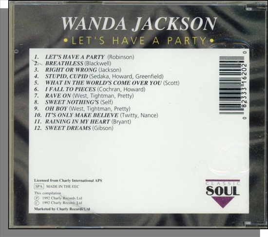 תמונה 2 ,Wanda Jacson Let''s Have A Par למכירה ברמת השרון מוסיקה וסרטים  cd