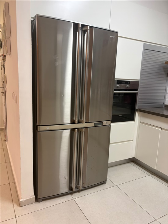 תמונה 2 ,מקרר שארפ SJ-S5506M - 615 ליטר, 4 דלתות למכירה בפתח תקווה מוצרי חשמל  מקרר