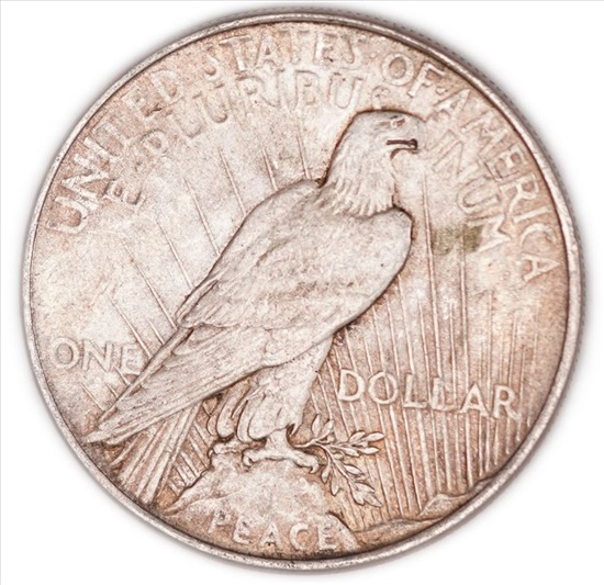 תמונה 2 ,ארה"ב מטבע 1 דולר 1922 כסף 900 למכירה בחולון אספנות  מטבעות ושטרות