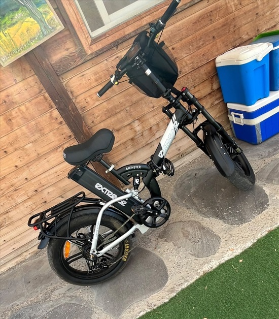 תמונה 1 ,מונסטור דגם אקסטרים למכירה במצפה אופניים  אופניים חשמליים