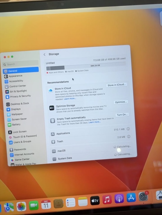 תמונה 4 ,MacBook Pro 16 2019 i9 16/512 למכירה בראשון לציון מחשבים וציוד נלווה  מחשב נייד