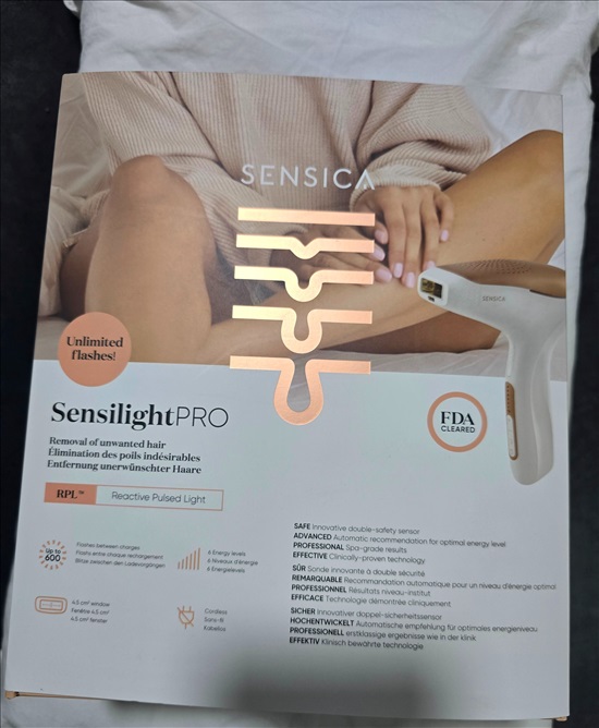 תמונה 3 ,Sensica Sensilight Pro Hair Re למכירה בראש העין קוסמטיקה וטיפוח  מסיר שיער