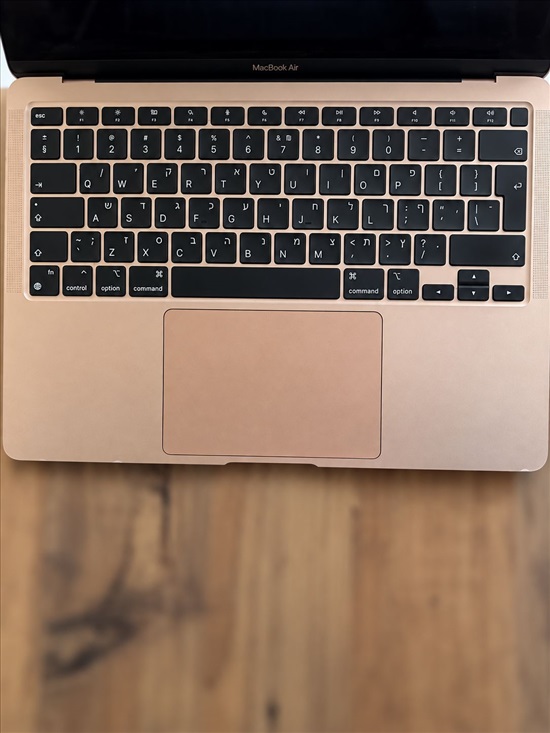 תמונה 7 ,MacBook Air M1 2020 Rose Gold למכירה בשוהם מוצרי Apple  מחשבים וציוד נלווה