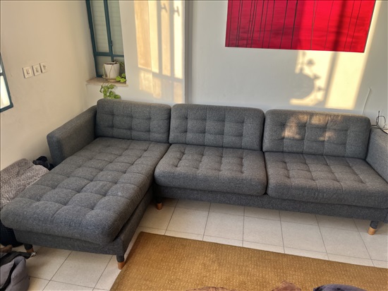 תמונה 5 ,ספה שזלונג של איקאה הצד להזזה למכירה בתל אביב ריהוט  ספות