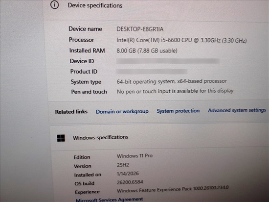 תמונה 12 ,מחשב נייח i5 עם GTX 960 למכירה בעכו מחשבים וציוד נלווה  מחשב שולחני