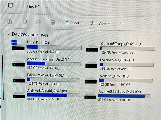 תמונה 7 ,תחנת עריכה ושידור מקצועית HP למכירה בעכו מחשבים וציוד נלווה  מחשב שולחני