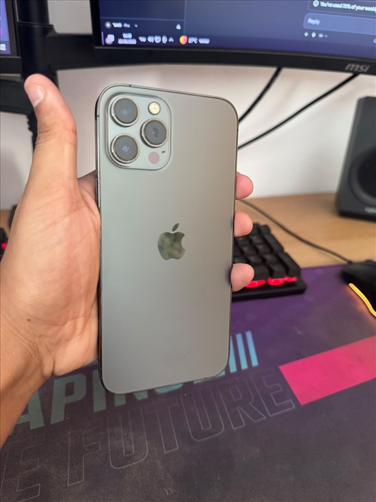 תמונה 3 ,אייפון 12 פרו מקס 512GB למכירה ברחובות סלולרי  סמארטפונים