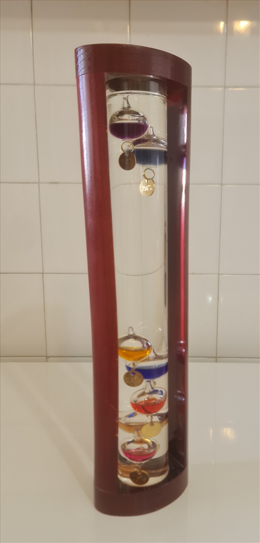 תמונה 3 ,תרמומטר (מדחום) גלילאו למכירה באילת אספנות  חפצי נוי