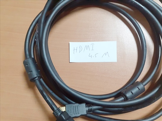 תמונה 1 ,כבל HDMI איכותי 4.5 מטרים למכירה בעכו מחשבים וציוד נלווה  כבלים