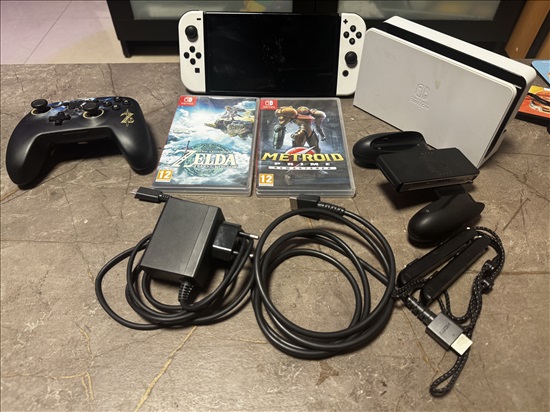 תמונה 1 ,Nintendo Switch OLED  למכירה בתל אביב משחקים וקונסולות  נינטנדו