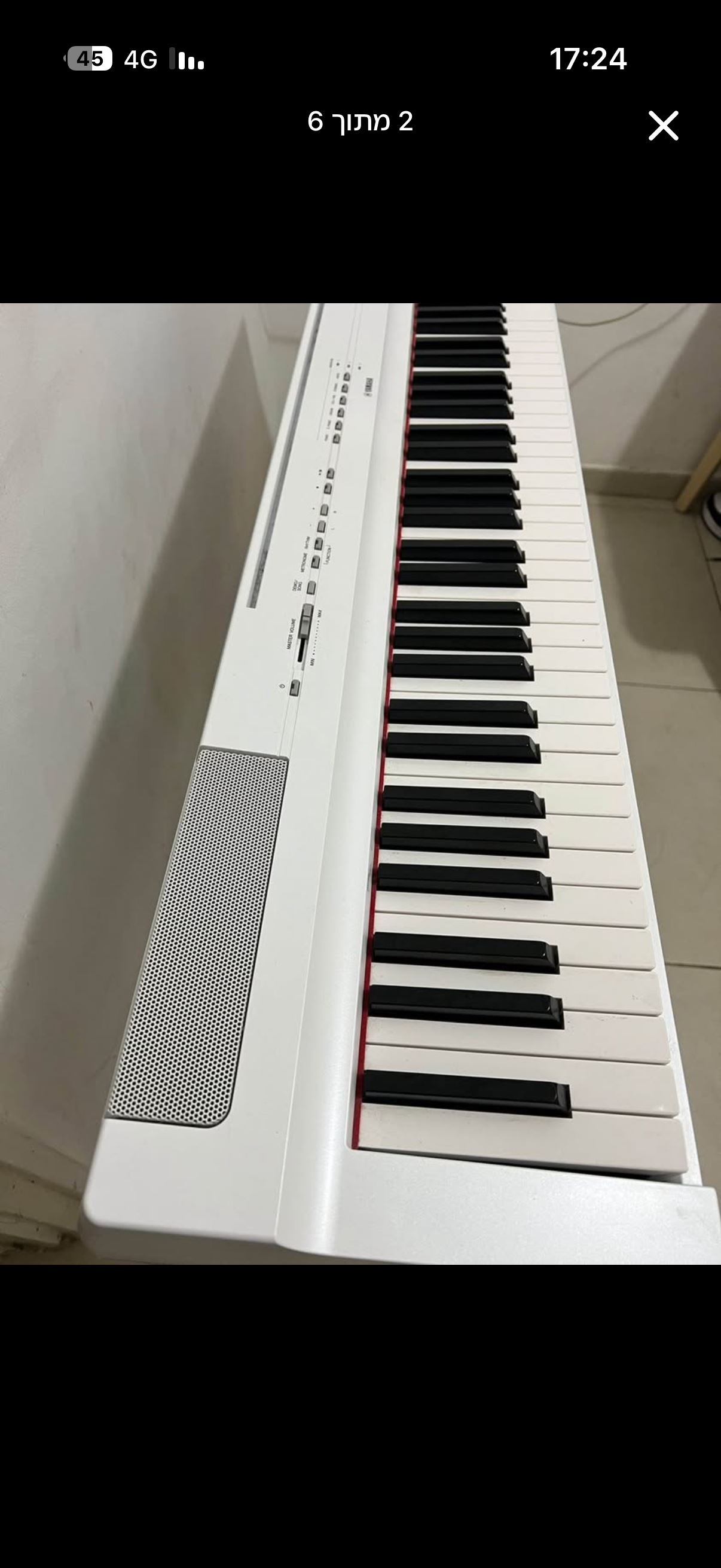 תמונה 3, פסנתר חשמלי YAMAHA דגם p-125 למכירה במודיעין-מכבים-רעות | כלי נגינה  פסנתר