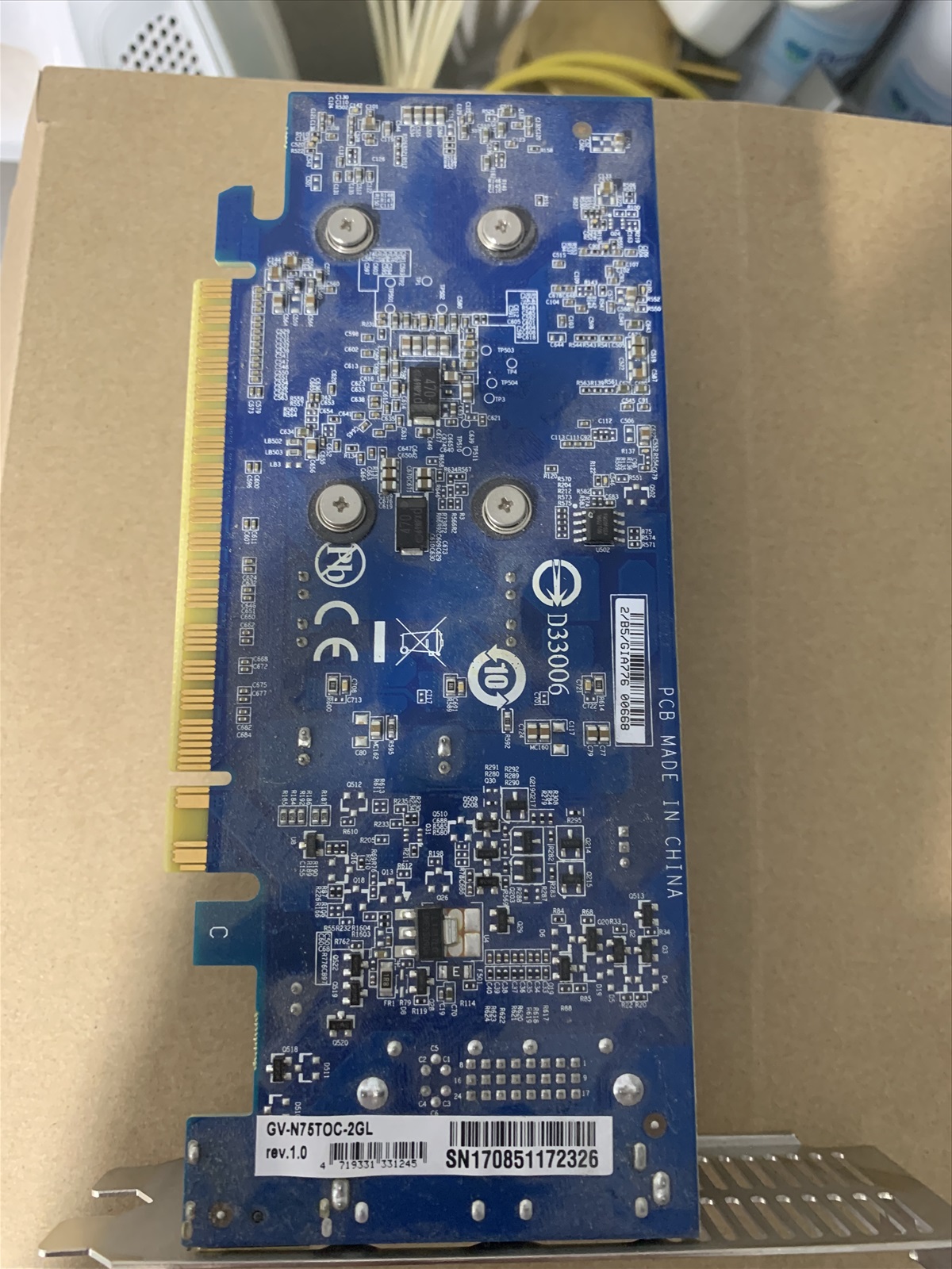 תמונה 2, Gigabyte GeForce GTX 750 Ti OC למכירה בכפר סבא | מחשבים וציוד נלווה  כ...