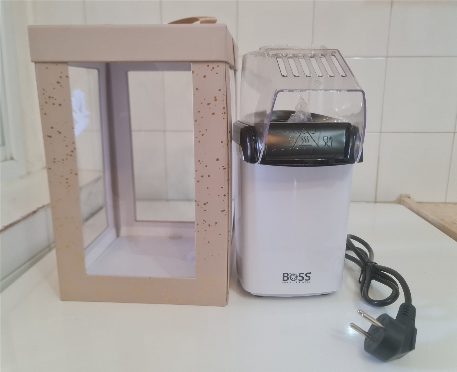 תמונה 3, מכןנת פופקורן ביתית BOSS למכירה באילת | מוצרי חשמל  שונות