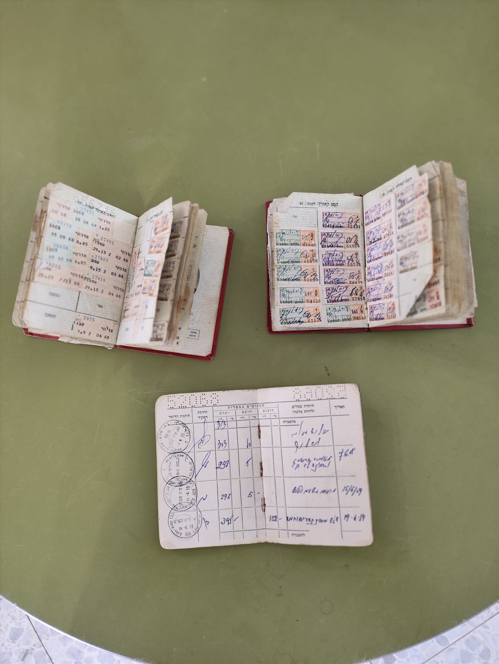 תמונה 3, פנקס חבר פנקס חשבון דואר  למכירה בפדיה | אספנות  ענתיקות