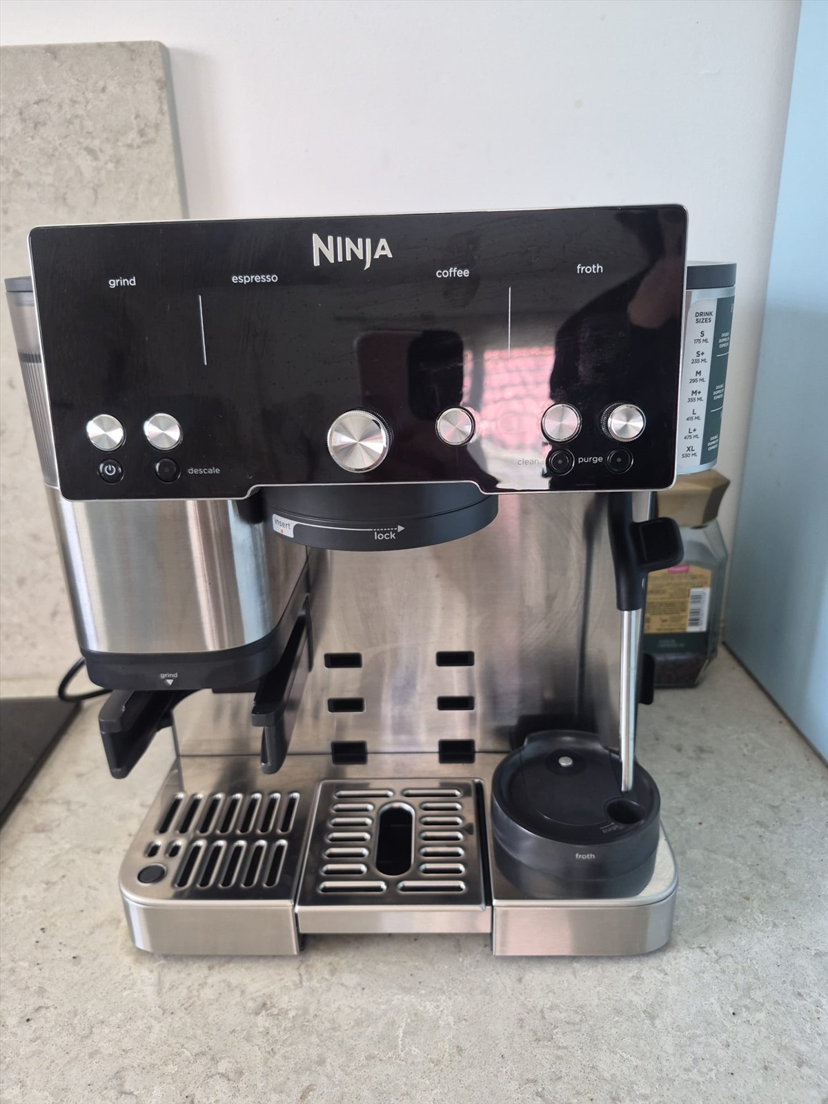 תמונה 1, Ninja Luxe Café Essential ES50 למכירה ביקיר | מוצרי חשמל מכונת קפה