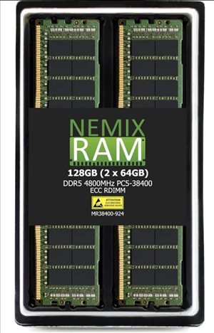 NEMIX RAM 128GB (2X64GB) DDR5 