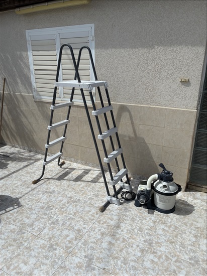 תמונה 4 ,משאבהוסולם לבריכה  למכירה בירוחם לגינה  בריכה