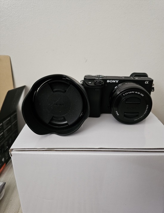 תמונה 1 ,Alpha a6400 כולל עדשה למכירה באבו עמאר צילום  מצלמה דיגיטלית