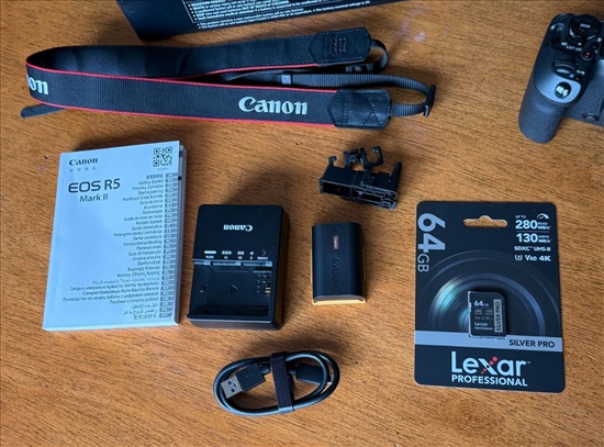תמונה 2 ,מצלמת EOS R5 Mark II ללא מראה  למכירה באבן יהודה צילום  מצלמה דיגיטלית