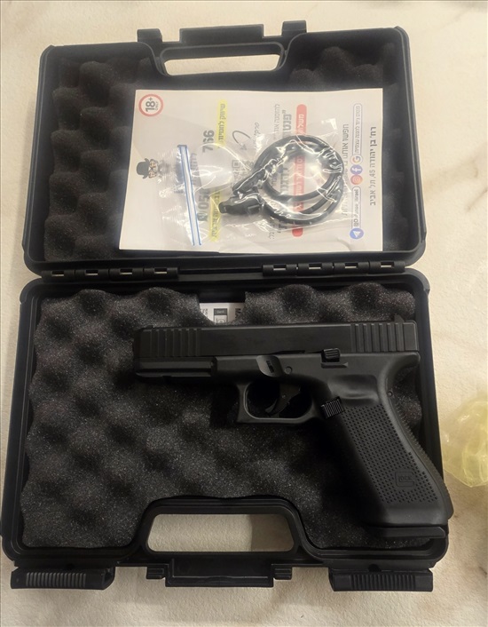 תמונה 2 , GLOCK 17 Gen5 T4E – קליבר 43 למכירה ביבנה ציוד ספורט  אחר