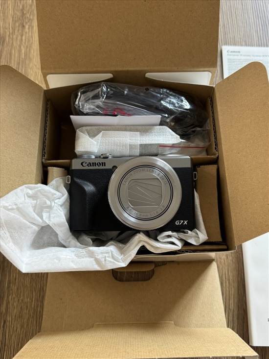 תמונה 1 ,Canon PowerShot G7 X Mark III  למכירה בתל אביב צילום  מצלמה דיגיטלית